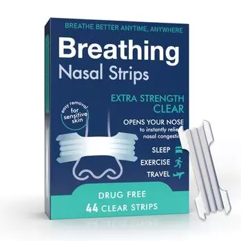 Peaceful And Comfortable, Sleeping Well All Night Long, Correcting Mouth Opening Ventilation 44 PIECES One Size синий