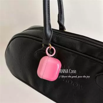 Peach Pink for Apple Wireless Bluetooth AirPods Pro Second Generation Earphone Case Airpods3 Protective Case 4 Generation Soft Case Pro2 New Arrival Apple AirPods Spotted gradient peach pink