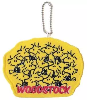 Peanuts Snoopy Patch Badge Many Woodstock