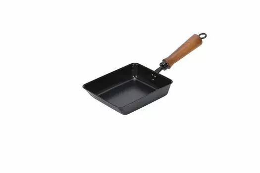 Pearl Metal Iron Embossed Tamagoyaki 14 x 19cm IH Compatible HB-5770