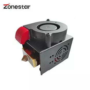 Печатающая головка Zonestar 2-IN-1-OUT Hotend 12 В, совместимая с 3D-принтерами D805S/Z5/Z8/P802Q для PLA ABS