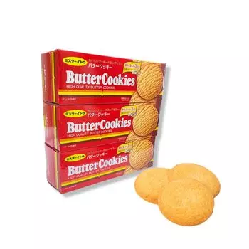 Печенье Ito Seika Butter Cookies 15 штук x 3 коробки Удобные пакеты Настоящее печенье Удобно хранить Хранение по 3 порции! [Сумка K-Bright]