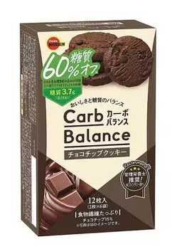 Печенье с шоколадной крошкой Bourbon Carb Balance, 12 шт.