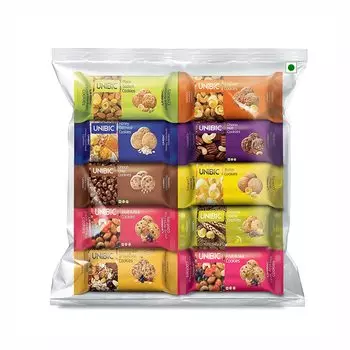Печенье Unibic Ассорти 75г (Пакет из 10)