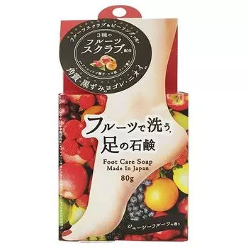 PELICAN Foot Care Soap мыло-скраб для ног, 80 гр