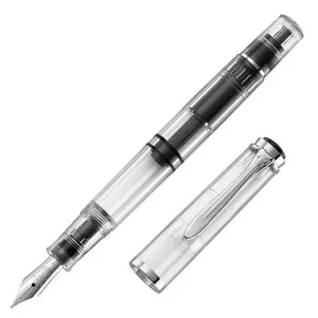 Pelikan Pelikan перьевая ручка EF Extra Fine Point Demonstrator Classic M205 Inhalation Type Limited Подлинный импортный продукт