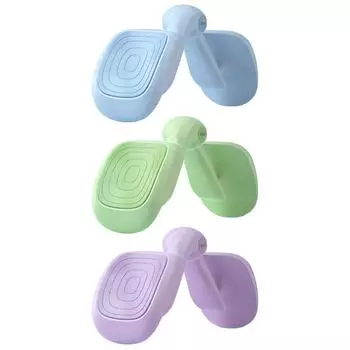 Pelvic Floor Muscle Training Device Rotatable Hip Training Device Multifunctional Stable Yoga Props Adjustable Sports Equipment Blue