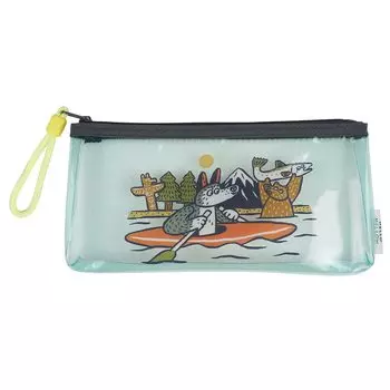 Pen Case Okataoka Blue [Greeting Life]