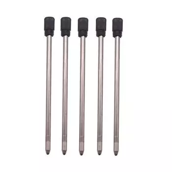 Pen Tool Capaciative pen Replacement refill Flat-blade Screwdriver Cross Screwdriver Ballpoint Pen black-5 pcs/set refill