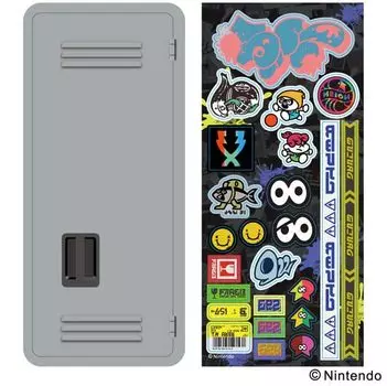 Пенал ENSKY Splatoon 3 Locker style (с наклейкой)