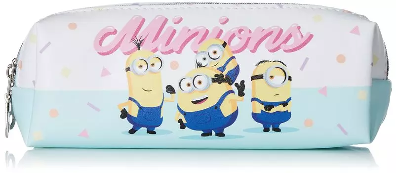Pencil Pencil Pen Accessory Makeup Cosmetic Cosmetic Pouch 0003 Blue [Minions] Case, Case, Stationery, Pouch, Holder, Stationery, Makeup, Pouch,