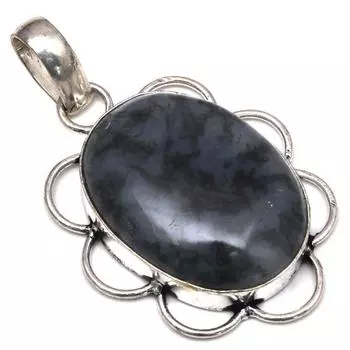 Pendant Designer Jasper Gemstone Handmade Mother s Day 925 Silver Jewelry 1.75