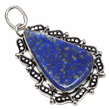 Pendant Lapis Lazuli Gemstone Handmade Mother s Day Gift Silver Jewelry 2