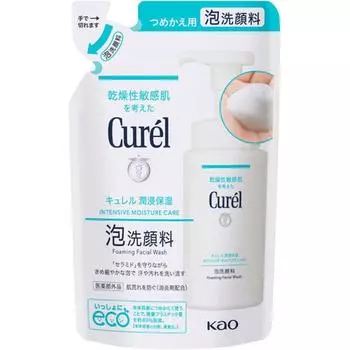 Пенка для умывания Curel, сменный блок, 130 мл