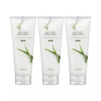 Пенка для умывания Eunyul Daily Care с алоэ 150мл*3шт
