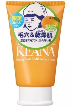 Пенка для умывания с пищевой содой Pore Nadeshiko Ehime Mikan