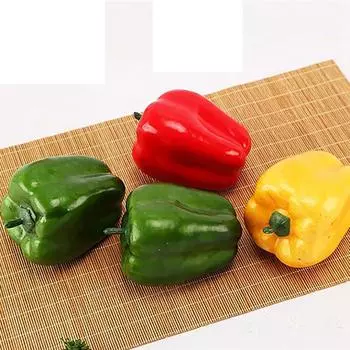 Пенопластовый домашний декор, креативный DIY, искусственные фрукты, поддельные овощи, искусственный перец, реквизит для фотосъемки