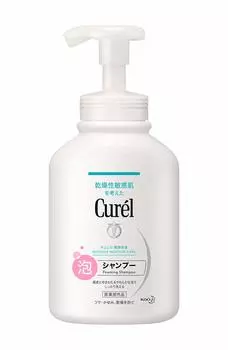Пенящийся шампунь Curel с дозатором 480 мл