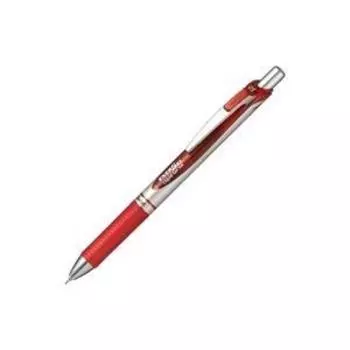 Pentel 20 наборов коммерческих шариковых ручек Energel быстросохнущие гелевые чернила Knock Type (0,5 мм/красный) BLN75Z-B красный