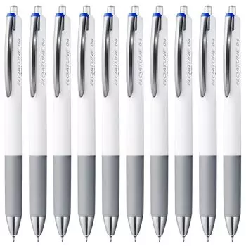 Pentel Ballpoint Pen Flow Tune Blue 10 pieces Oil-based 0.4mm BZN204-C