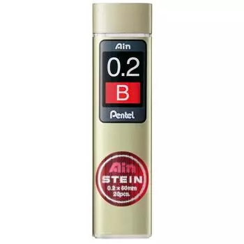 Pentel mechanical pencil refill Einstein B 10 pieces 0.2 C272W-B