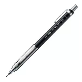 PENTEL Механический карандаш черный 5 шт PG-METAL350 PG-METAL 0.7мм XPG317-A чёрный