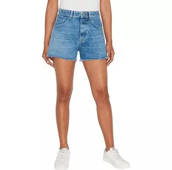 Pepe джинсы A-Line Fit denim шорты 26
