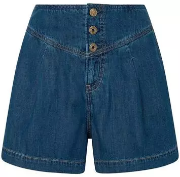 Pepe джинсы Stella Pleat 1/4 denim шорты 31