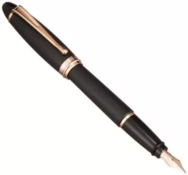 Перьевая ручка Aurora M Medium Point Epsilon Satin Rose Gold Black Regular Imported Product B10-PN Dual-use