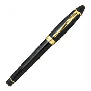 Перьевая ручка Aurora Ypsilon, черная F extra fine print