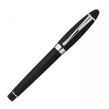 Перьевая ручка Aurora Ypsilon Satin, черная M medium letter