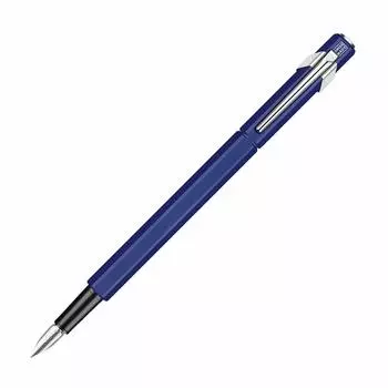 Перьевая ручка CARAN B Bold 849 Blue, обычная импортная продукция D ACHE 0843-159
