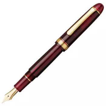 Перьевая ручка из платины Перьевая ручка UEF Ultra Fine Point бордового цвета Century Regular Imported Product #3776 PNB-15000 71-9 бордовый