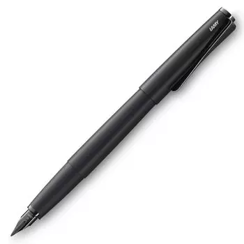 Перьевая ручка LAMY M Medium Ni Studio Lux All Black, подлинный импортный продукт L66AB-M