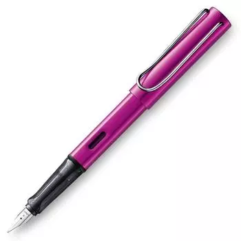 Перьевая ручка LAMY ограниченного выпуска 2018 года, ярко-розовая, размер M, L99, канцелярские принадлежности для праздников, AL-star