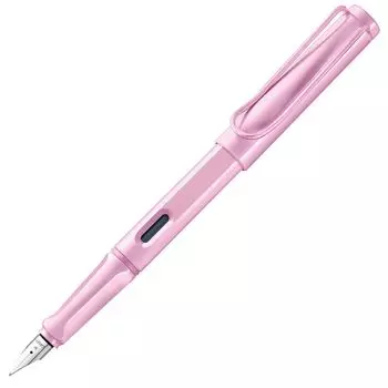 Перьевая ручка LAMY Safari Light Rose Эргономичная ручка и полированное стальное перо размера F Идеально подходит для письма и каллиграфии В комплект входят синие чернила LAMY T 10