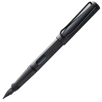 Перьевая ручка LAMY Safari Umbra с эргономичной рукояткой и полированным стальным пером размера M идеально подходит для письма и каллиграфии LAMY T 10 Blue с чернильным картриджем -
