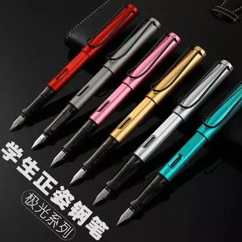 Перьевая ручка Morandi Student Calligraphy с возможностью замены чернил и дизайном Macaron 0.38mm