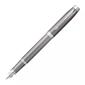 Перьевая ручка PARKER IM Writing Rituals Grey CT Fine Point Подарочная коробка Подарочный Роскошный Обычная Импортная 2203913