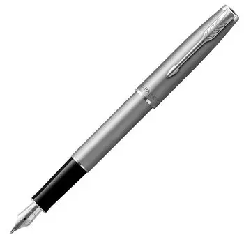 Перьевая ручка PARKER Sonnet Essential Sandblast CT Fine Point в подарочной коробке, подлинный импортный продукт 2146877Z