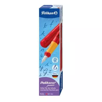Перьевая ручка Pelican A Red Pelicano Jr. Подлинный импортный продукт