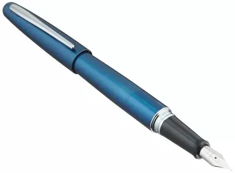 Перьевая ручка Pilot Cocoon F с тонким кончиком, синяя FCO3SRLF