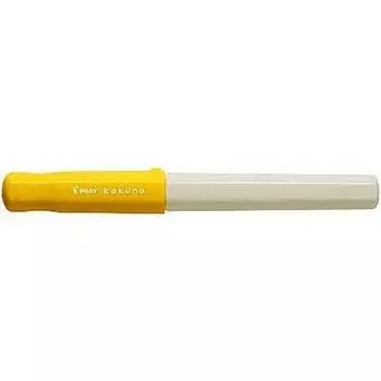 Перьевая ручка Pilot Kakuno EF Extra Fine Font Soft Yellow FKA1SRSYEF