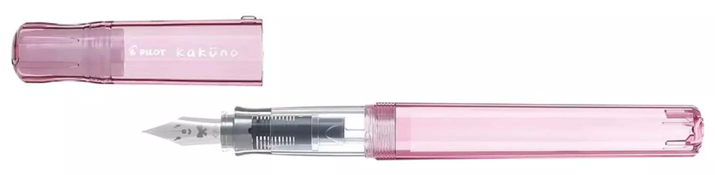 Перьевая ручка Pilot Kakuno F Girl Pink FKA1SRKGPF