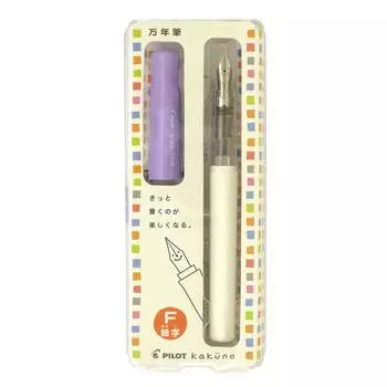 Перьевая ручка Pilot Kakuno F Soft Violet FKA1SRSVF