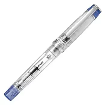 Перьевая ручка PILOT Mannenhitsu Prera Toumei CON TLM прозрачно-синяя FPRN350RTLM