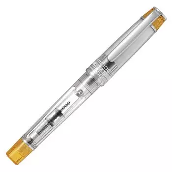 Перьевая ручка PILOT Mannenhitsu Prera Toumei CON Tsuki TOF Прозрачная оранжевая FPRN350RTOF
