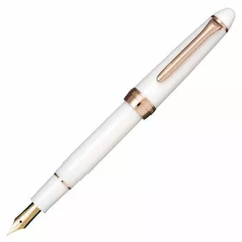 Перьевая ручка Sailor Facine Fine Point белая 11-0725-210
