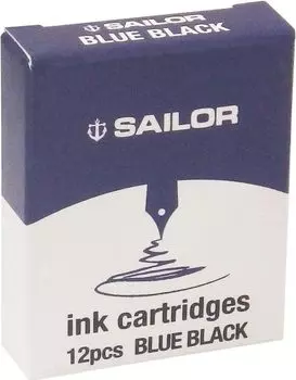 Перьевая ручка Sailor Gentle Ink Blue Black Набор из 3 шт. 13-0402-144
