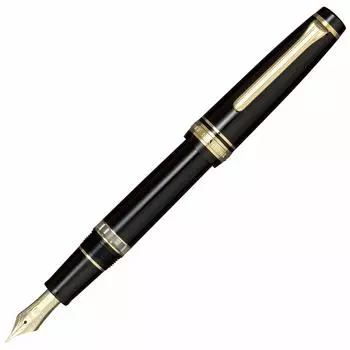 Перьевая ручка Sailor Professional Gear Realo черная, средний кончик 11-3926-420